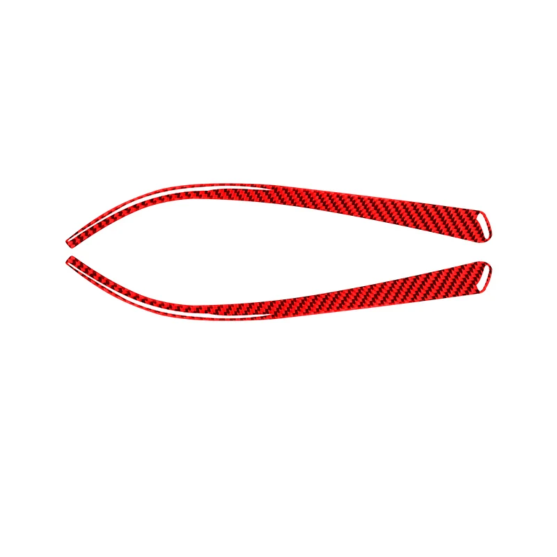 For BMW 3 Series GT F30 F34 2013- Accessories Carbon Fiber Modified Car Rearview Mirror Decorative Strip Trim Cover Stickers