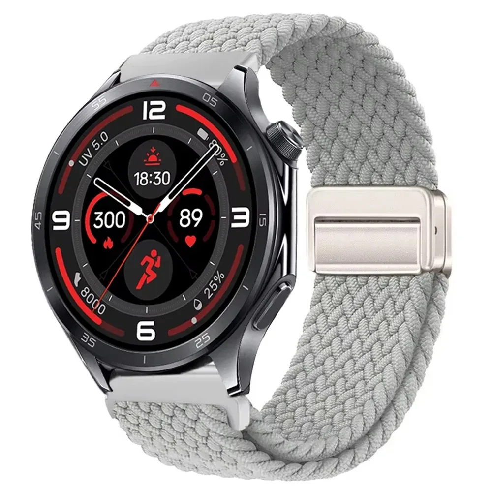 Braided Sport Nylon Strap, 22mm - Durable & Stylish Watchband Bracelet