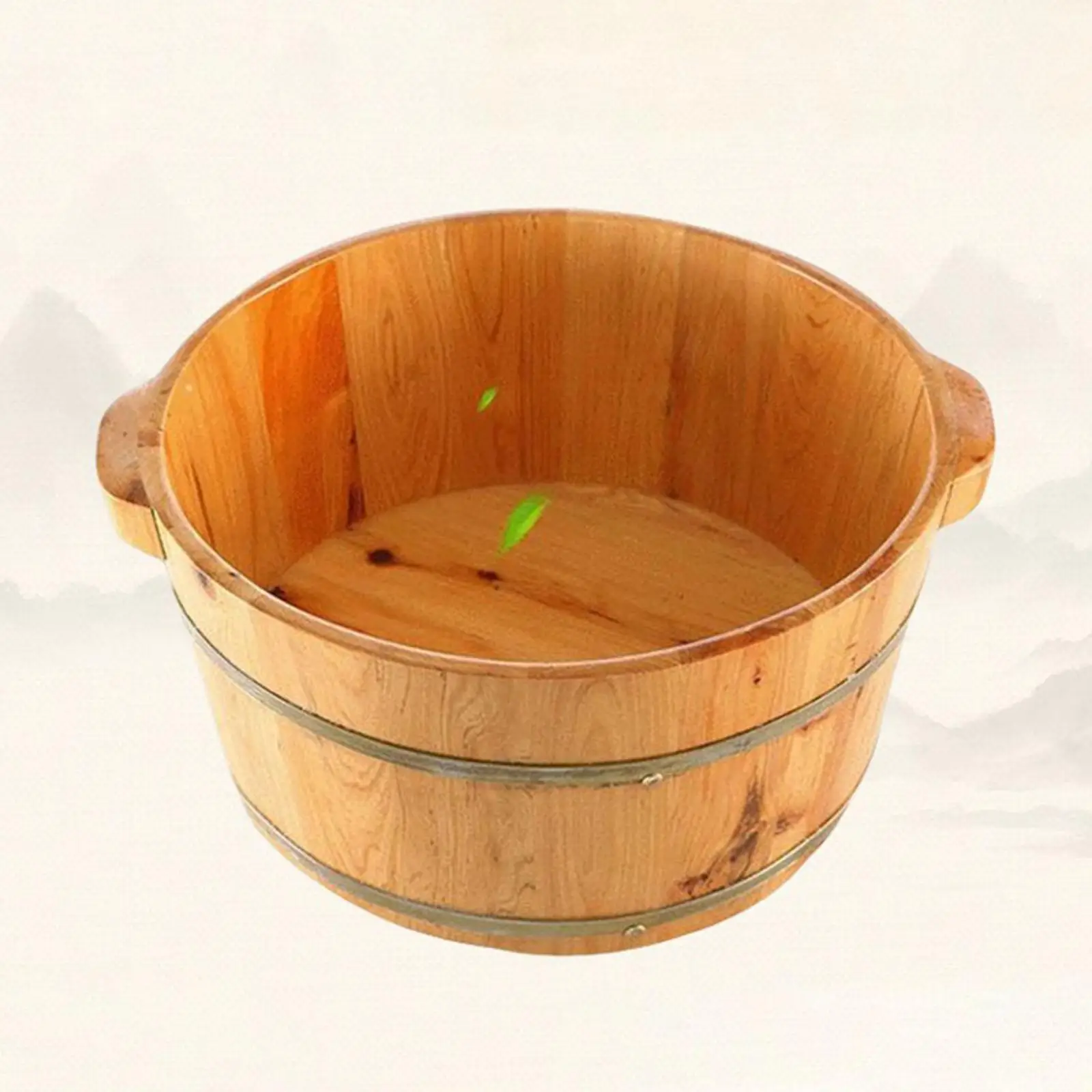 Foot Bath Basin Feet Soaking Tub Footbath Bucket Wooden Foot Bath Soak Foot Tub for Women Men Bathroom Soaking Feet Foot SPA