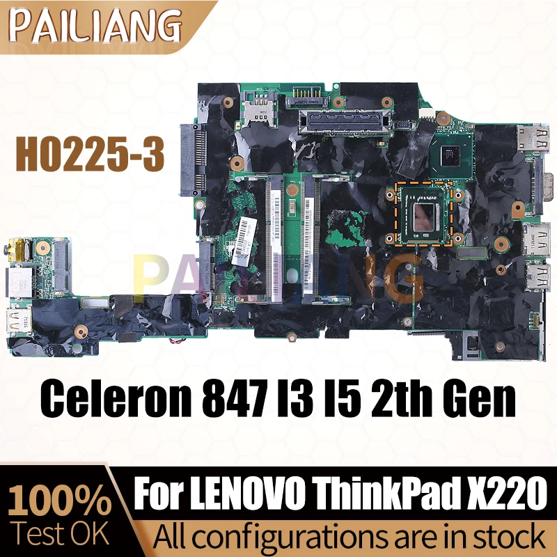 placa-mae-do-portatil-para-lenovo-thinkpad-x220-h0225-3-celeron-847-i3-2350m-i5-2450m-04w0698-04w3592-testado-completo