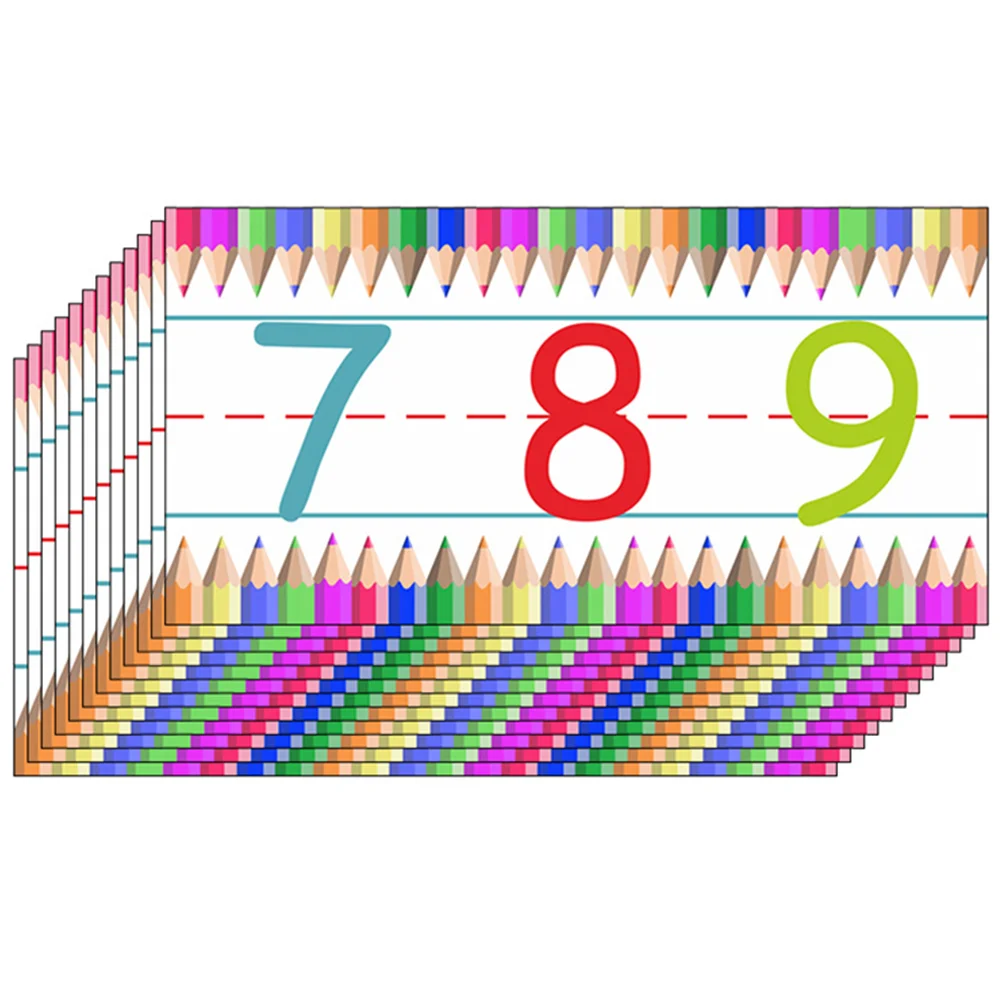 

Letters for Bulletin Board Wall Sticker Decor Cartoon Number Decals