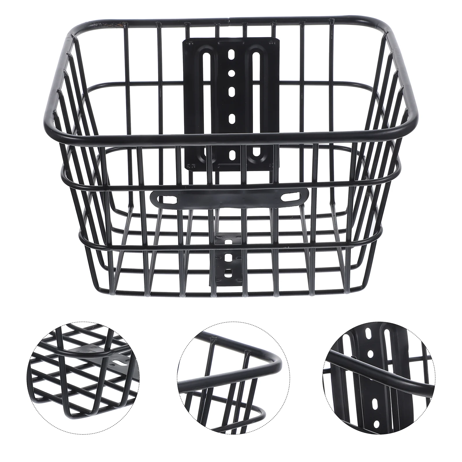 

Basket Bike Rear Front Container Hanging Storage Metal Kids Net Accessories Bikes Childrens Baskets Collapsible