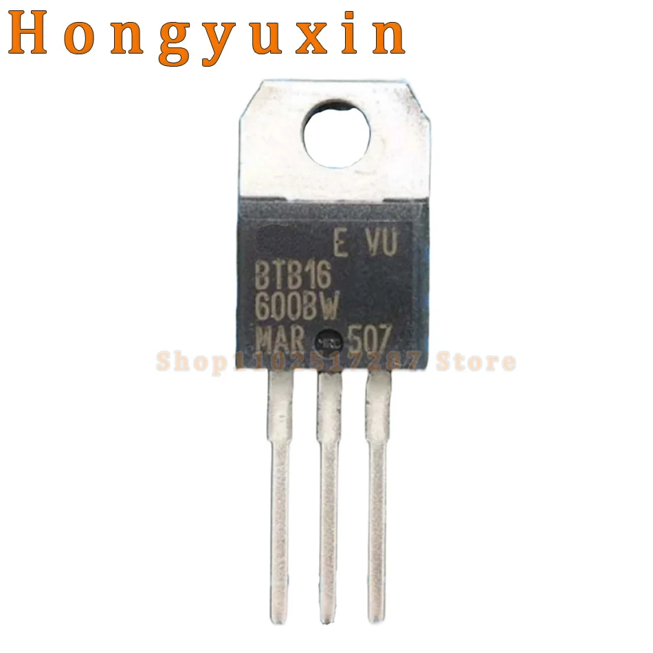 5-pi-ces-lot-BTB16-600BW-BTB16-600BW-TO-220-Triac-ligne-nouveau ...