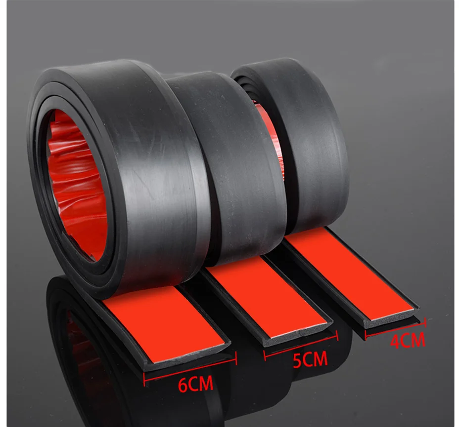 Universal Rubber Fender Flares Car Lip Wheel Eyebrow Wheel Arch Covers Extensions Protector Scratch Proof Rubber Mudguard Car fender flares car mudguard car wheel fenders car mud flaps