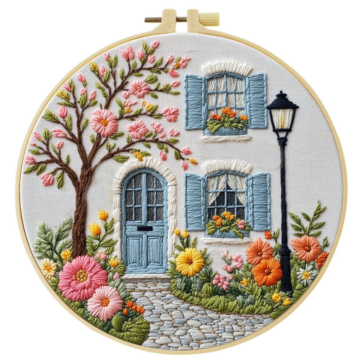 1 قطعة 20X20 سنتيمتر/7.87 بوصة الحديقة أمام الباب...