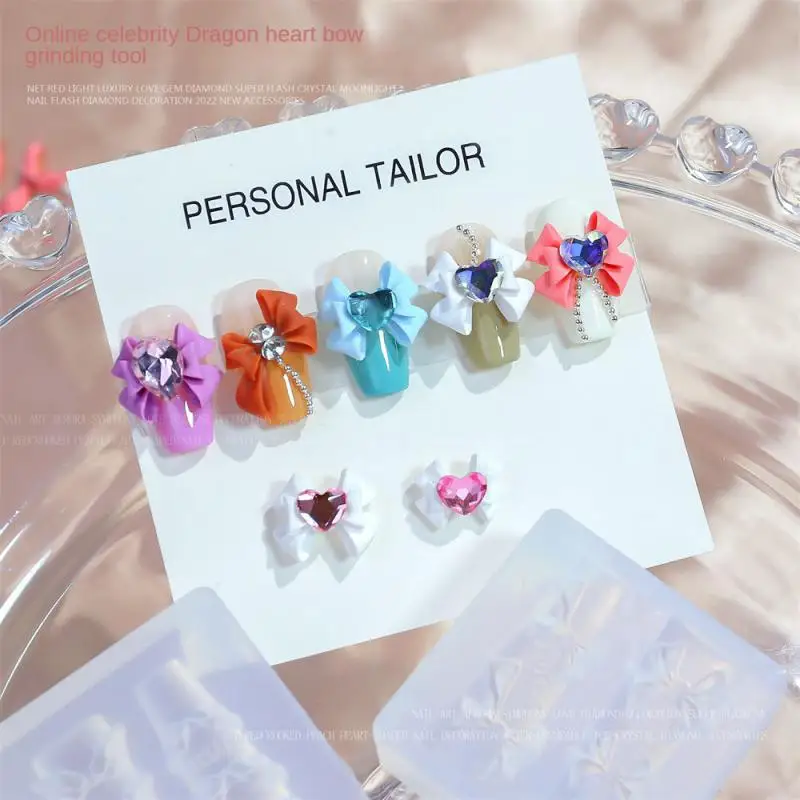 

Nail Art Decorations Ornament Jewelry Manicure Design Classic Accessories Silicone 3D Decoration Carving Nail Charm
