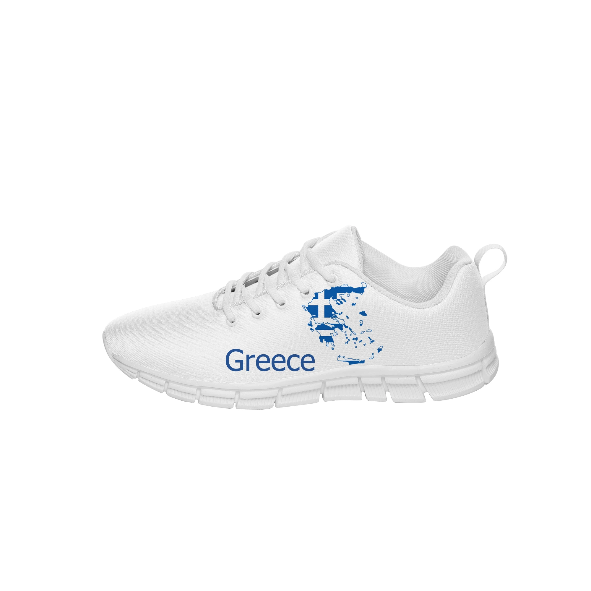 

Greece Flag Sneakers Mens Womens Teenager Casual Sport Shoes Canvas Running Shoes 3D Printed Breathable Lightweight shoe