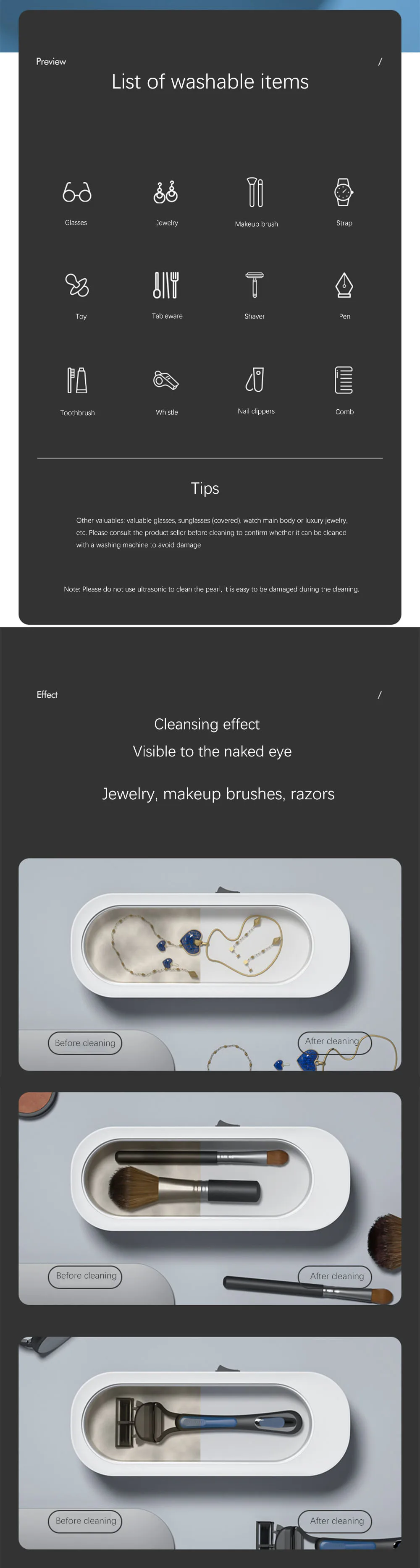 limpadores ultrassônicos