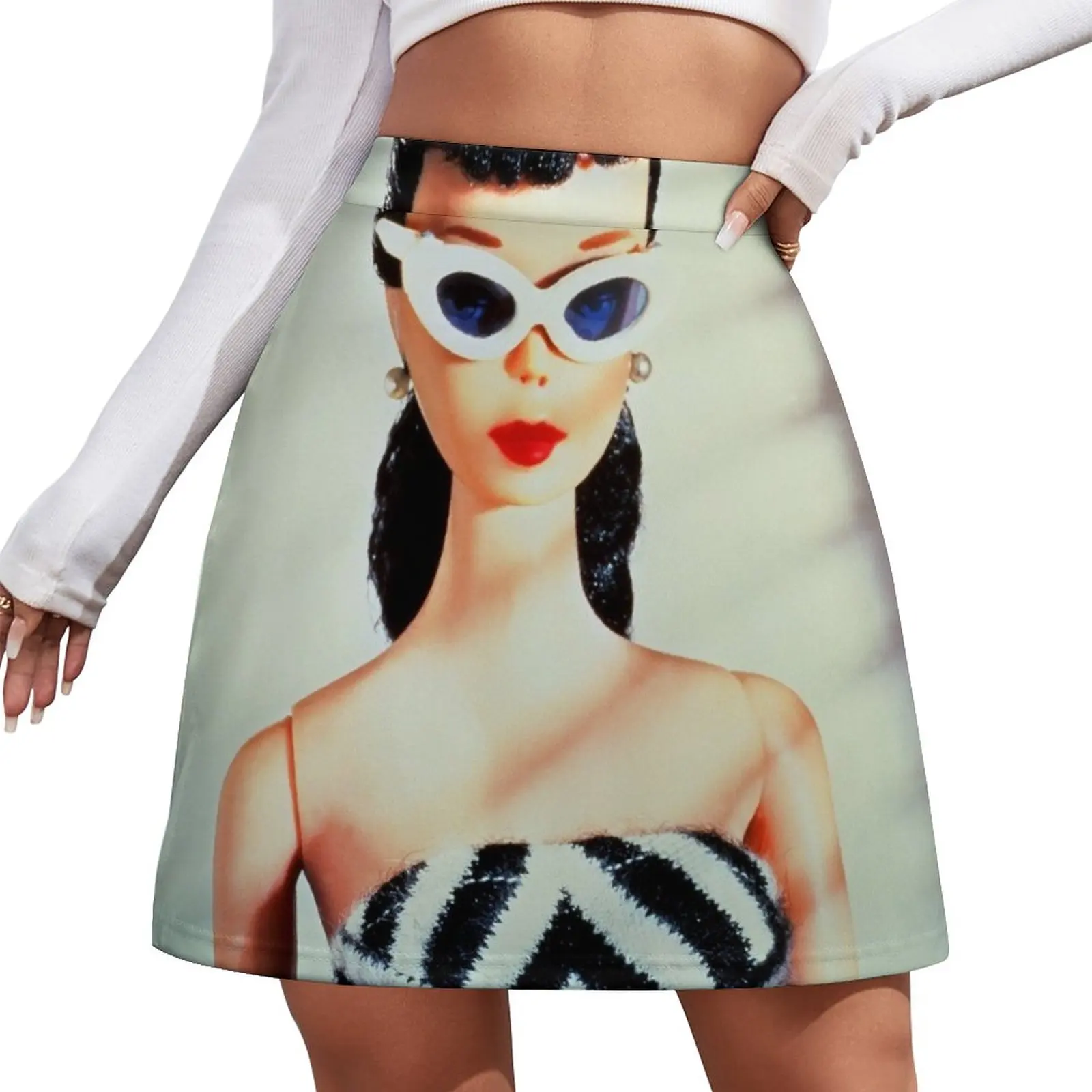 

Vintage Retro Doll Mini Skirt japanese fashion cute skirt modest skirts for women