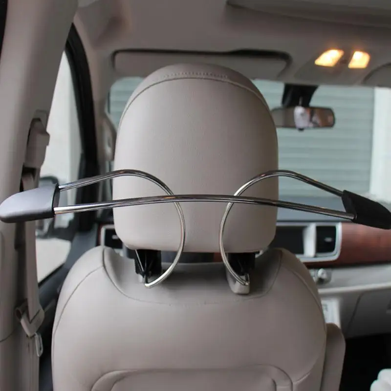 Car Coat Hanger Car Hook Car Seat Coat Rack Hanger Car Hangers For Seat Headrest Holder For Clothes Coats Suits Multifunctional Suit Hangers