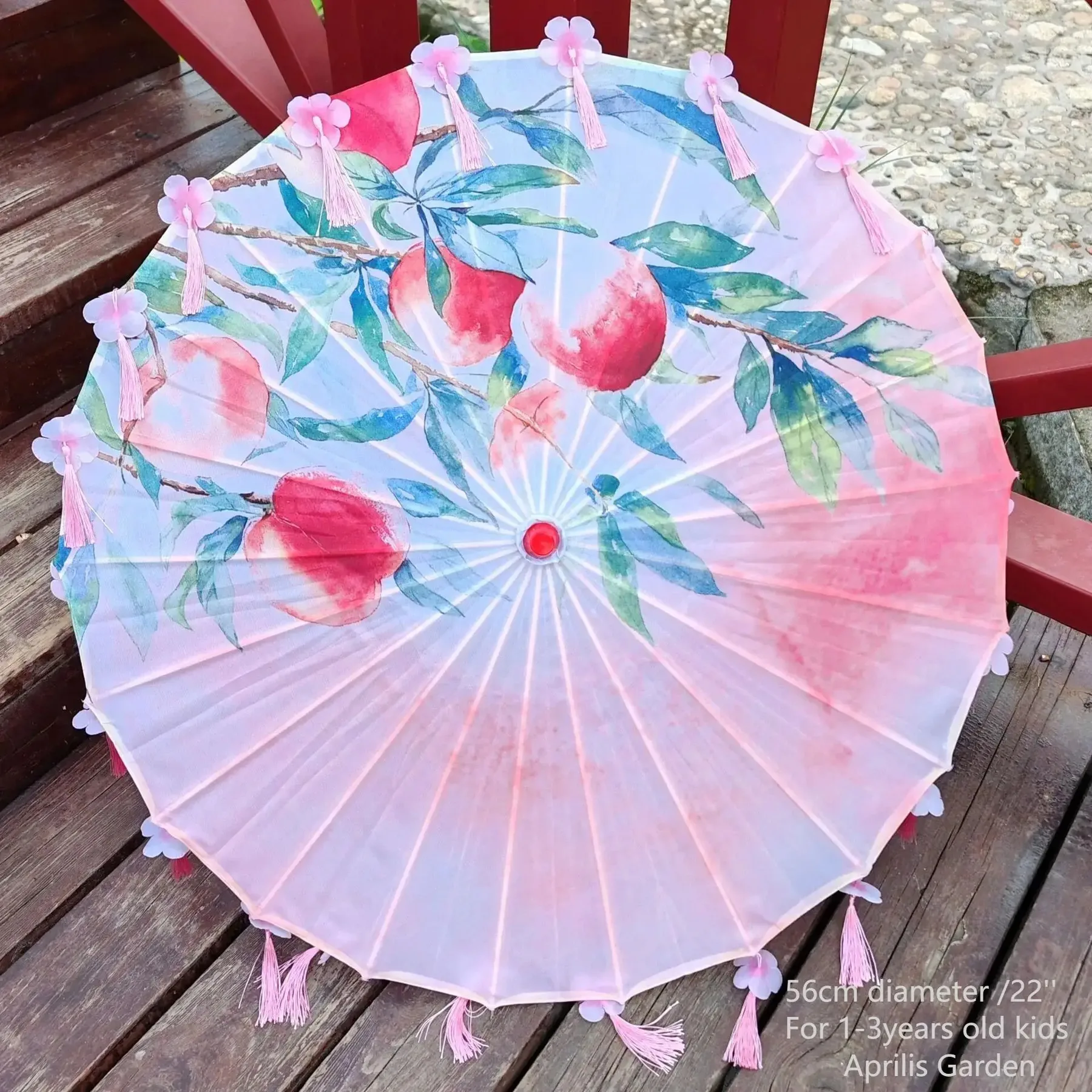 56CM Children's Oil Paper Umbrella Classical Dance Umbrella Chinese Style Ancient Style Ceiling Decoration parasol parapluie 5
