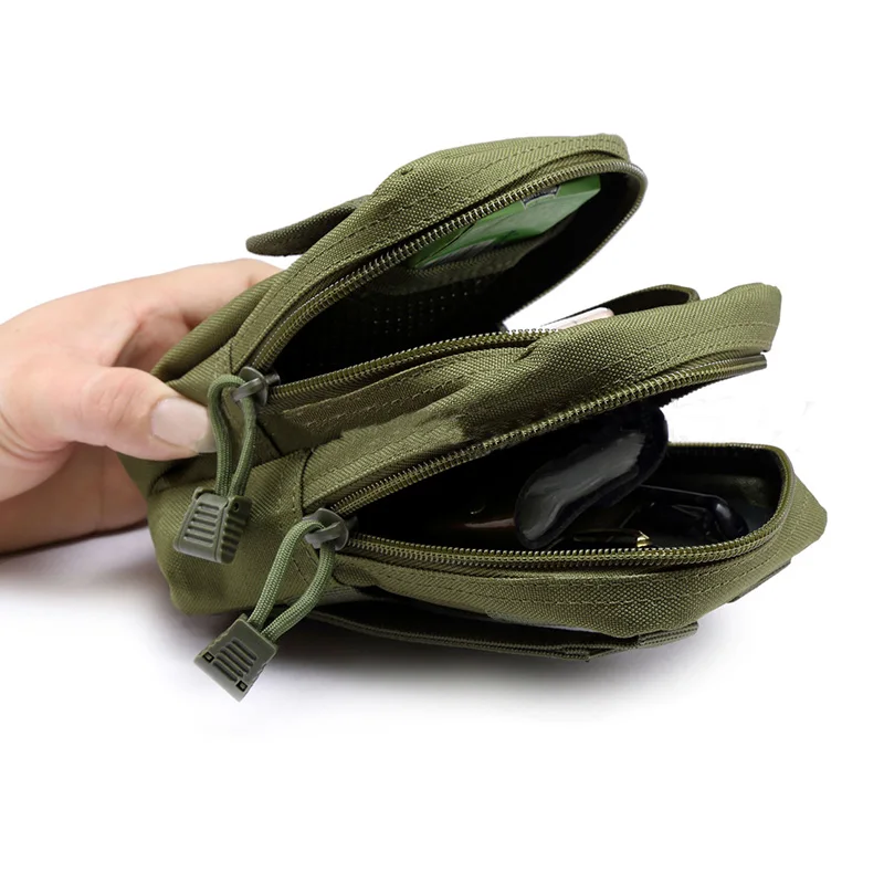 Military Edc Bag Tactical Waist Pack Nylon Tools Mobile Phone Utility Sundries Pouch Equipment Packs Hunting Bags