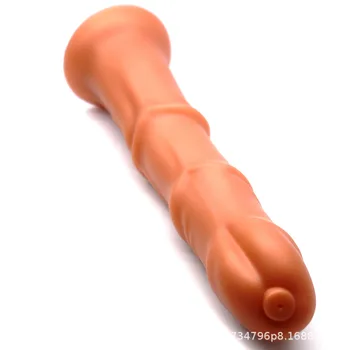 Silicone horse cock men and women with thick and oversized anal plug backyard supplies fisting SM soft anal expander sex toys 2