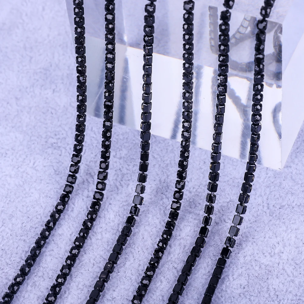Elegant Gold Crystal Rhinestone Chain Decoration