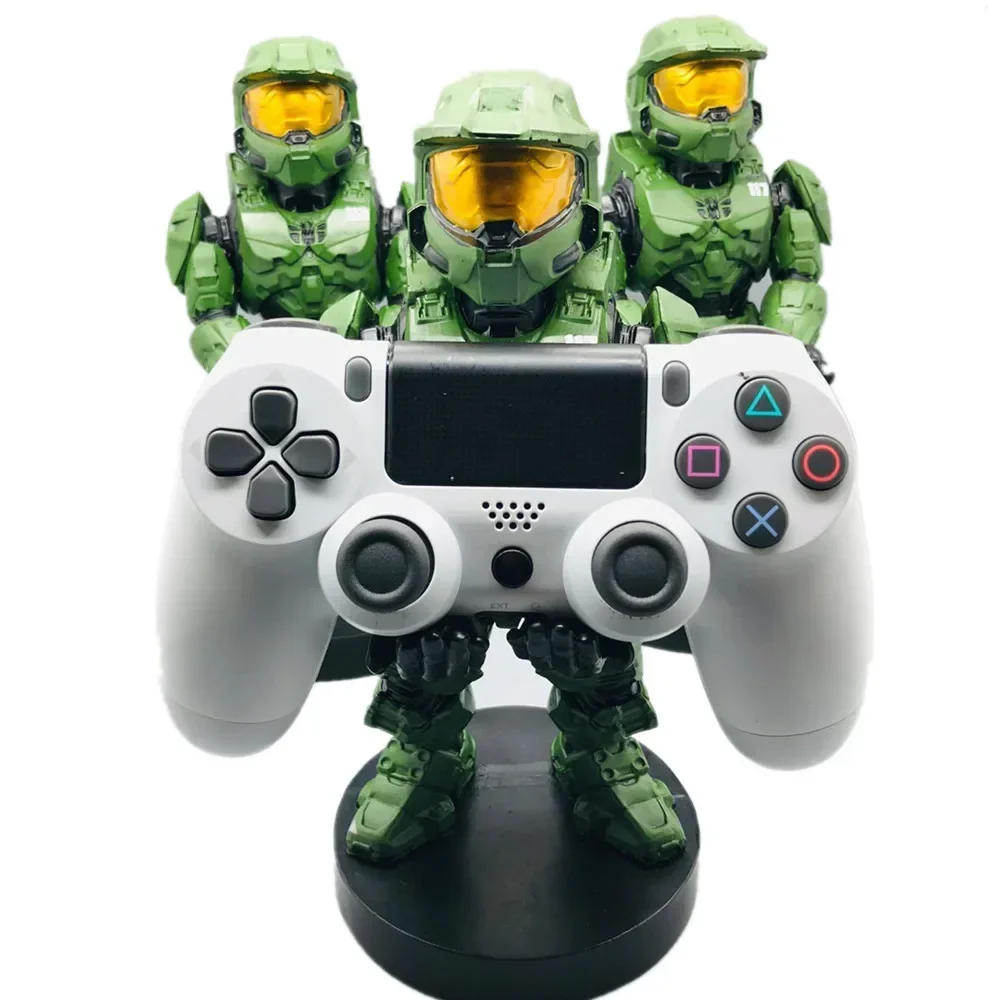 The Avengers Mobile Phone Holder Q Version Anime Figure Groot Tree Man Iron Man Spiderman Pvc Statue Model Doll Collection Gif