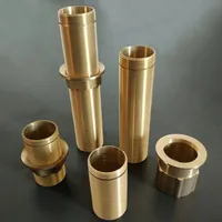 ก๊อกน้ำเปลี่ยนชิ้นส่วนทองเหลืองคงที่เท้าห้องครัวอ่างล้างหน้ายาว Fix เท้า Mixer อุปกรณ์ติดตั้งสกรู Nut 1