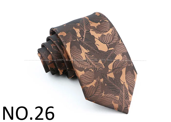 Neues Design Hochzeit Männer binden braun rot blau Blume Blatt Krawatten Männer Geschäft Drops hipping Bräutigam Kragen Zubehör Geschenk – Detail 25
