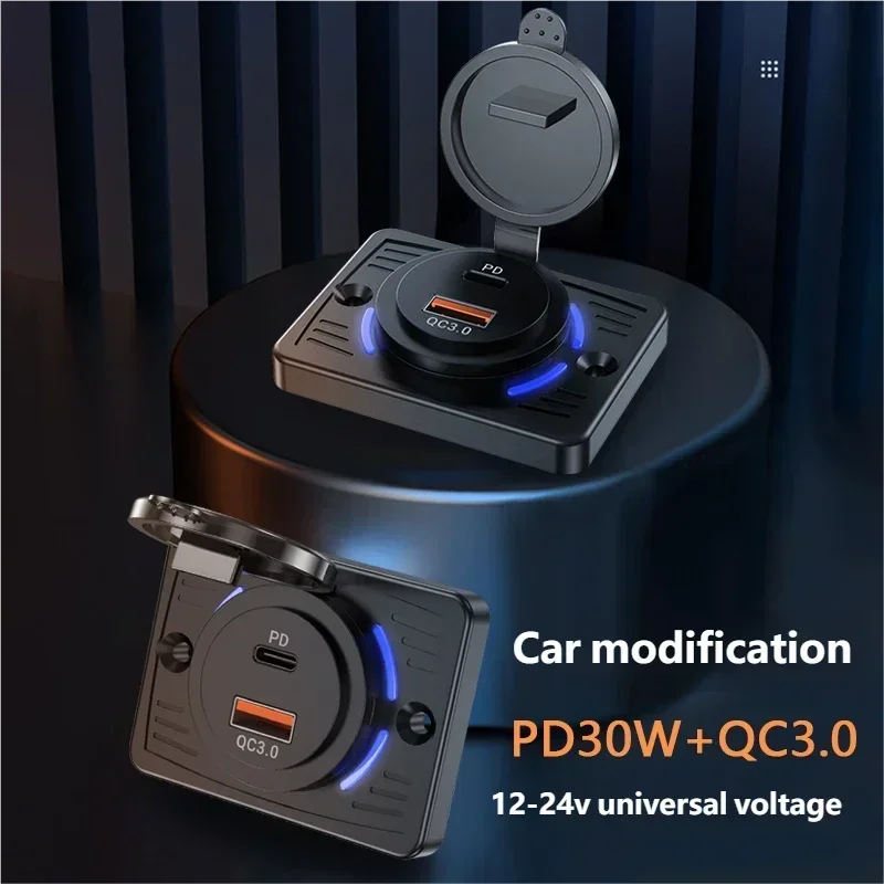 Charger Adapter 2-4 Ports USB Outlet QC 22.5W