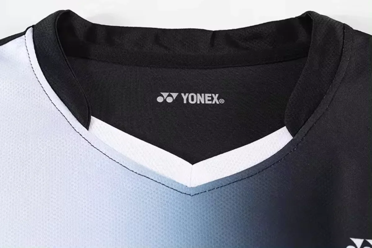 Short Sleeve T Shirt Badminton Uniforms Yonex Badminton Clothing Tops Short-sleeved Men's and Women's Quick-drying Breathable Sweat-absorbent