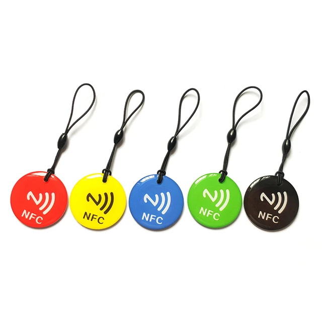 Order Waterproof NFC Tags Social Media RFID Epoxy Tag for Phone