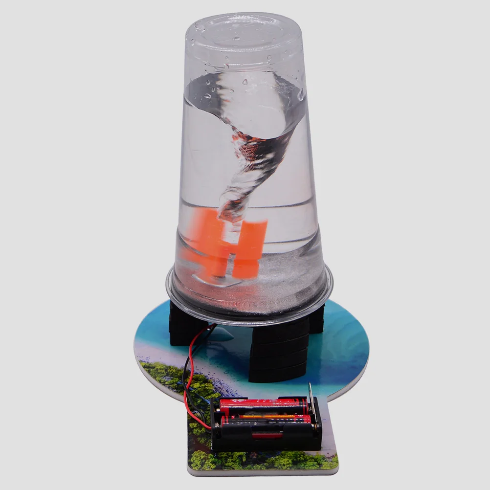 Electric Tornado Toys Kit Physics Making Preparedness Tornado-Maker Plaything Plastic Simulator Primary School Weather