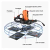 4380W Electric Concrete Trowel Floor Grinding Sanding Tool With Blade Collector LED Lighting For Road Bridge Construction 3