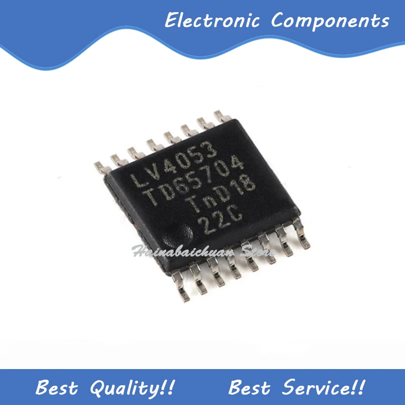 

10 Pcs/Lot 74LV4053PW-Q100J TSSOP16 New and Original In Stock