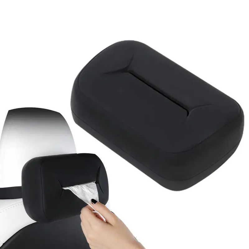 

Car Tissue Holder Waterproof Sleek Design Backseat Box Anti Stain elegance Boxes Superior Resilient Holder Car Tissue Dispenser