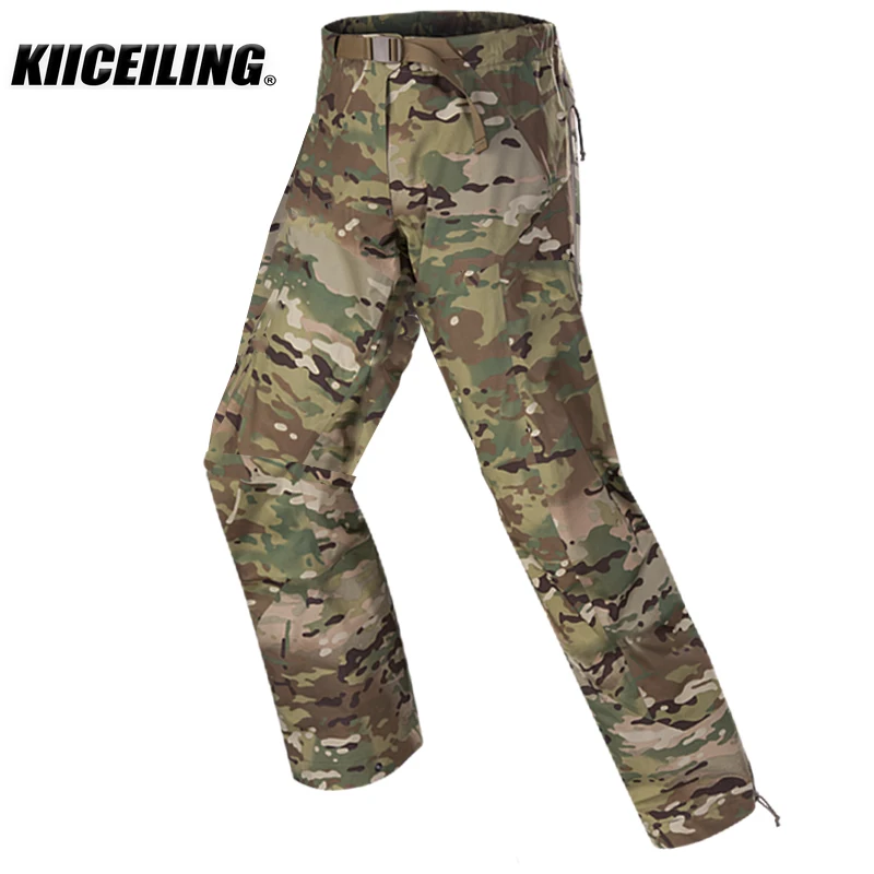 Tactical Suit Combat Uniform Hiking Climbing Hardshell Tactical Pants For Men