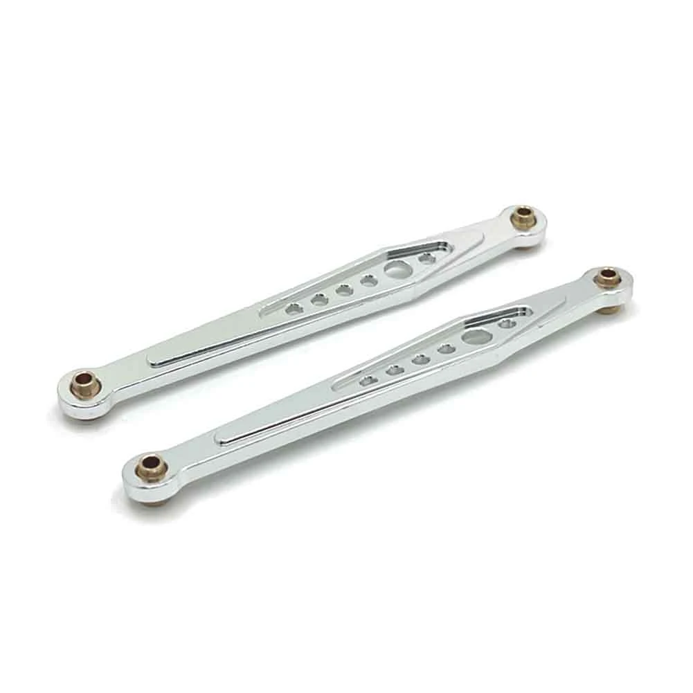RC Car Upgrade Rear Fixed Tie Rod Kit for WLtoys 1/12 124006 12423 12427 12428 Pro RC Car Upgrade Parts Silver