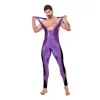 AMORESY Leonidas Series Suspender Backless Cycling Sports Fitness Tights Nine-point Pants Overall Catsuit All-purpose Jumpsuits 4