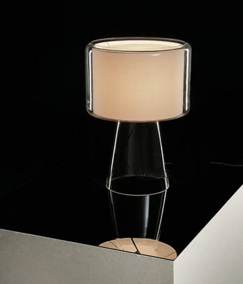 BBLamps 침실 머리맡 램프 크리 에이 티브 맞춤형 유리 테이블 램프 따뜻한 호텔 modelom 램프 stehlampe ????? ????? ???? лампа
