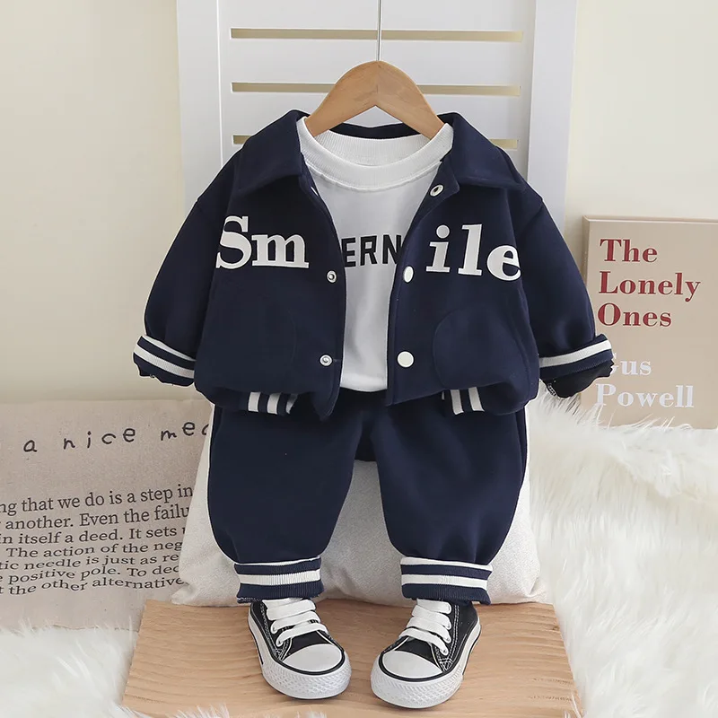 Baby Boys Clothes Sets Spring Autumn Toddler Fashion Cotton Coats