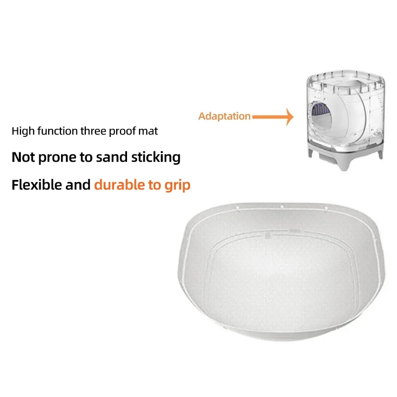 Petkit Automatic Litter Box Cat Toilet Sand Bin Precise Filtration First Generation T3 Dedicated Three Prevention Pad