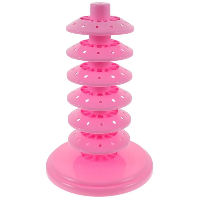 

Ring Perforated Candy Marshmallow Display Props Adjustable Lollipop Display Stand Decorative Tabletop Display Accessories