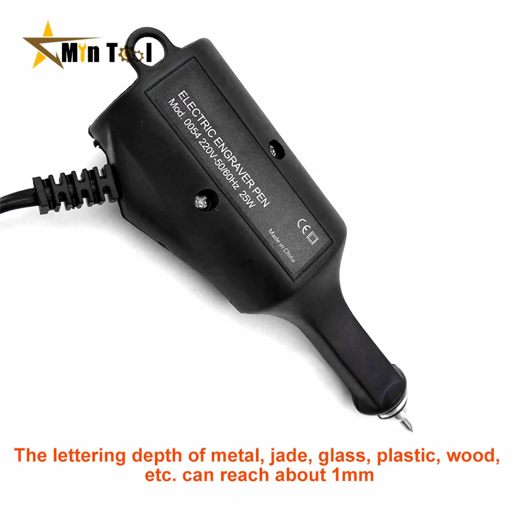 220V Electric Engraving Carving Pen Plotter Machine For Chiseling Tips On Metal Wooden Glass Plastic Ceramics Stone Tool EU Plug