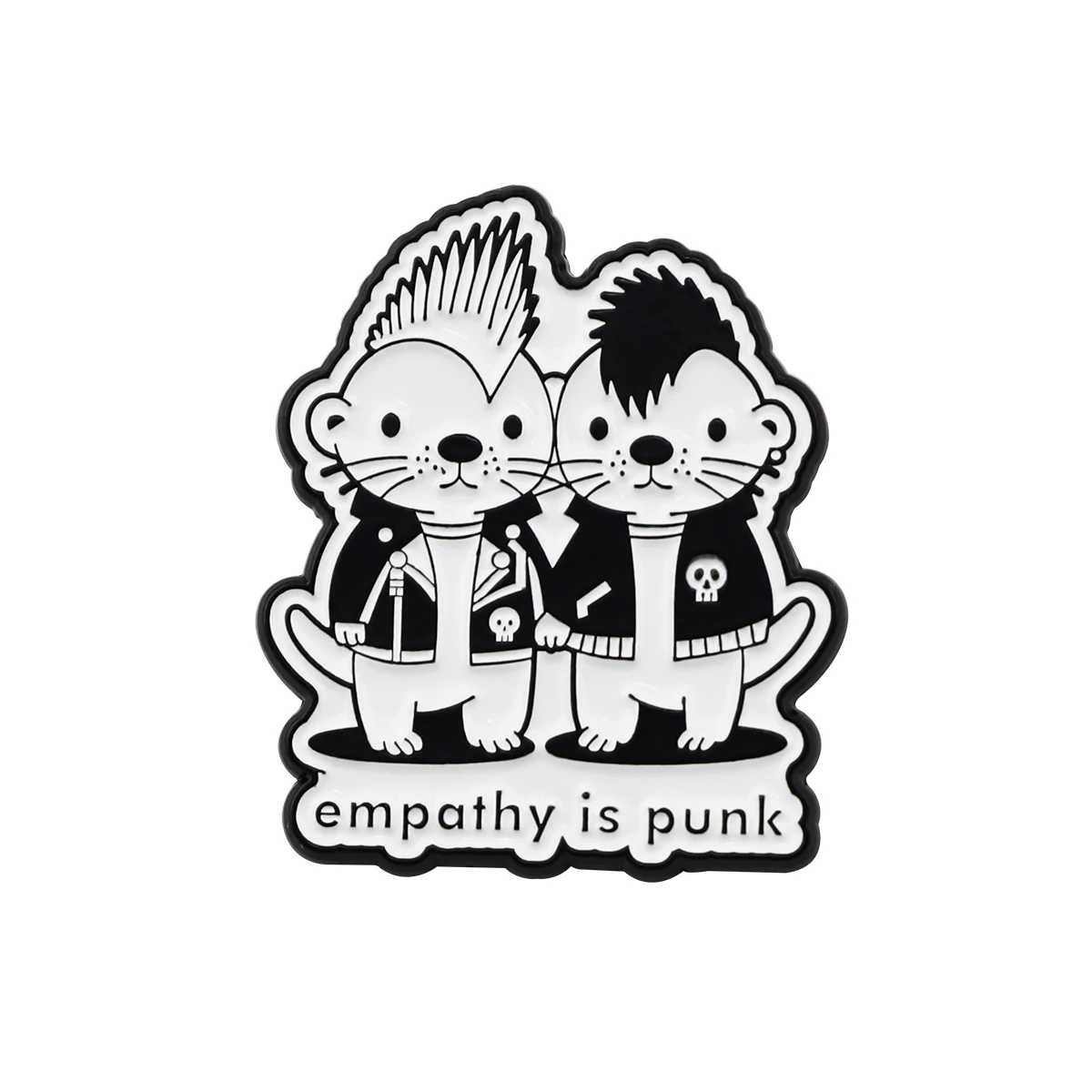 Quotations Series Enamel Pin Brooch for Backpacks and Accessories