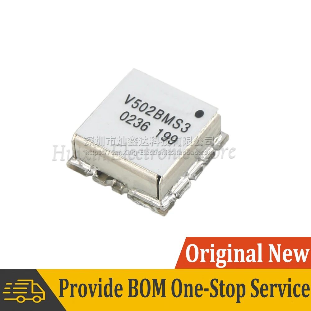 V502BMS3 SMD 고주파 700-1400mHZ 전압 제어 발진기 VCO 크리스탈 800m 저위상 잡음 옥타브 대역폭