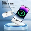 Mini Capsule Power Bank 5000mah Fast Charging Hidden Dual Interface Portable Mobile External Battery For iPhone Android 2