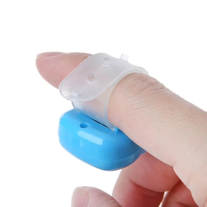 K1KA Finger Counter Digital LCD Electronic Finger Counter Manual Clicker Number Lap for People Muslims