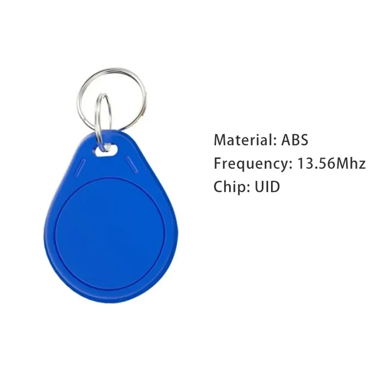 Multi-Colour RFID Replaceable Smart Token Keychain Set
