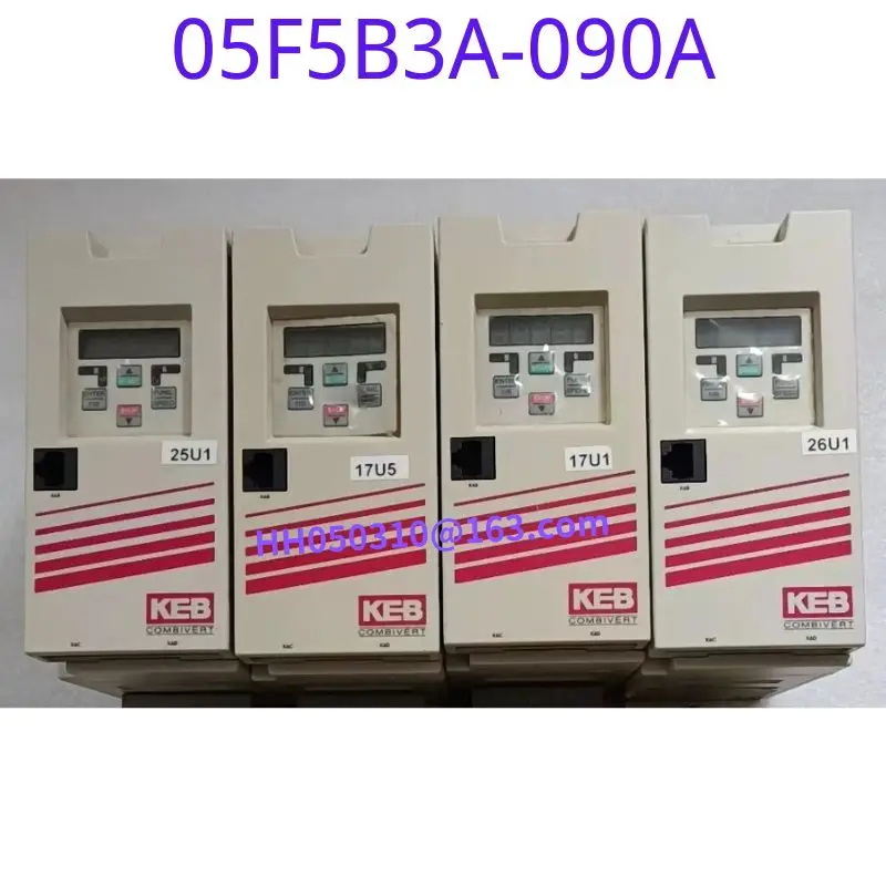

Used original frequency converter 05F5B3A-090A 0.37KW 220V function test OK