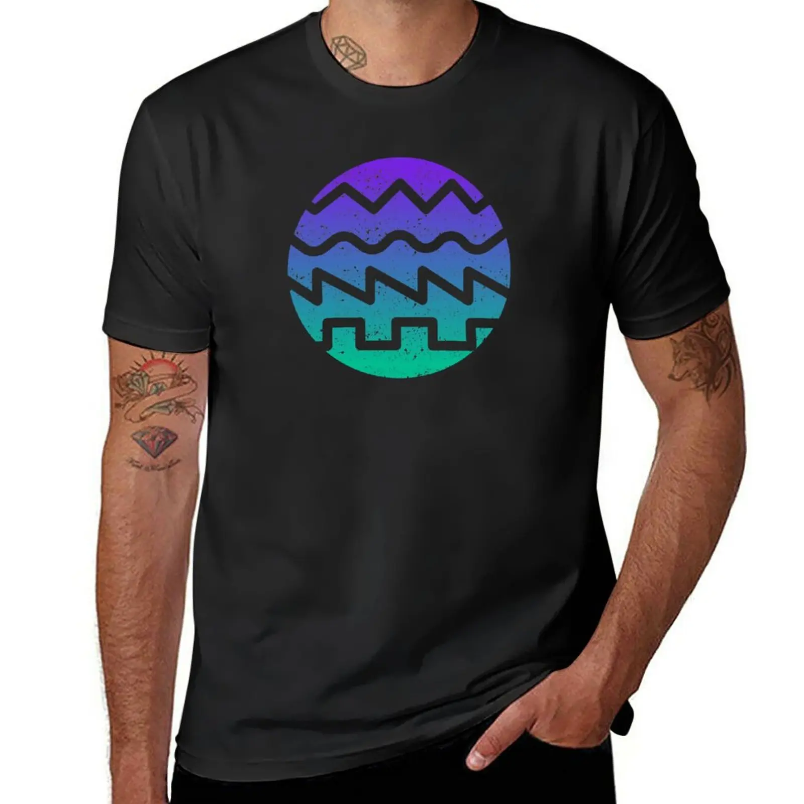 

New Synthesizer Fan Waveform T-Shirt quick-drying t-shirt Blouse cute tops mens vintage t shirts