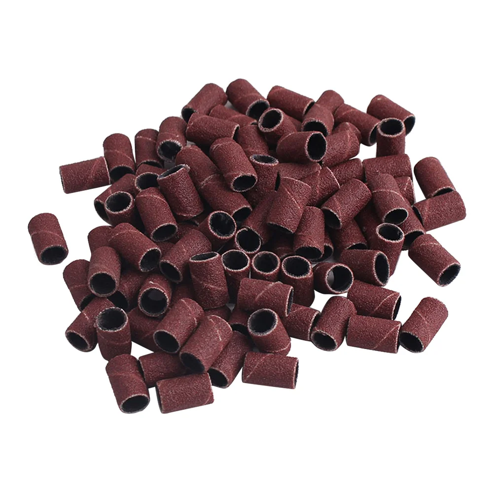 

200 Pcs Grinding Head Polisher Sanding Ring Nail Drills Manicure Tools File