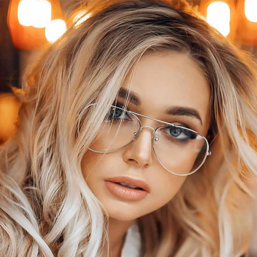 Clear Glasses Best Color Glasses For Blonde Hair Women Reading