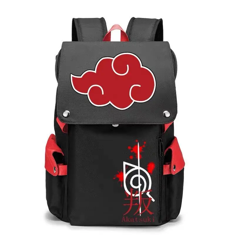 Naruto Anime Laptop Backpack – Large Capacity Travel & School Bag