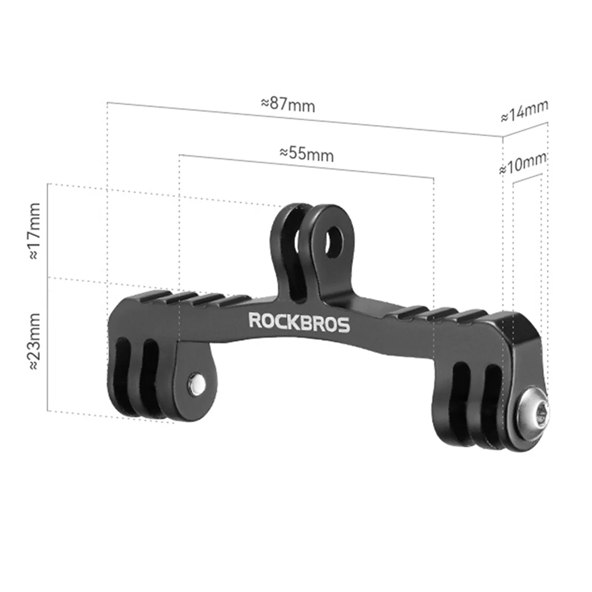 BAAU 2X Bicycle Speedometer Extension Bracket GPS Bike Mount Mount Computer Bike Accessories