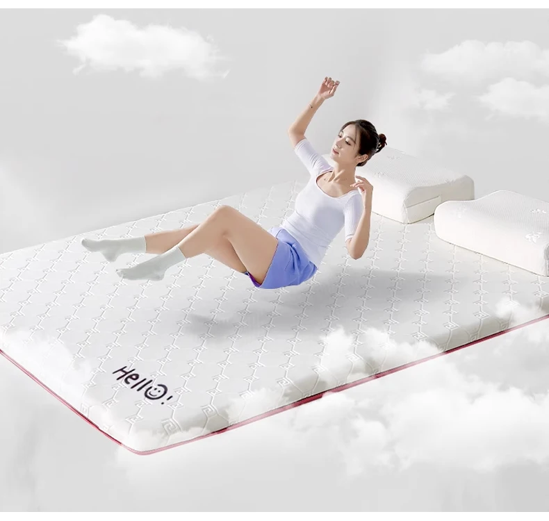 Description Picture 5 of itemNew Memory foam mattress elastic cushion home foldable comfortable Single tatami floor sleeping pad spring autumn soft mat