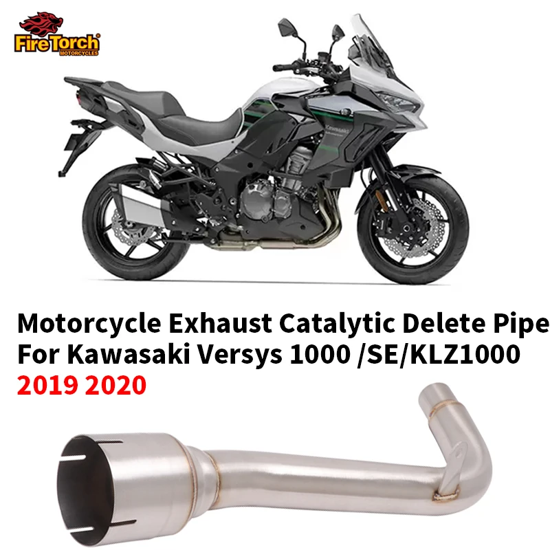 Yoshimura VERSYS 1000 2015-18 ALPHA Slip-On Exhaust Stainless