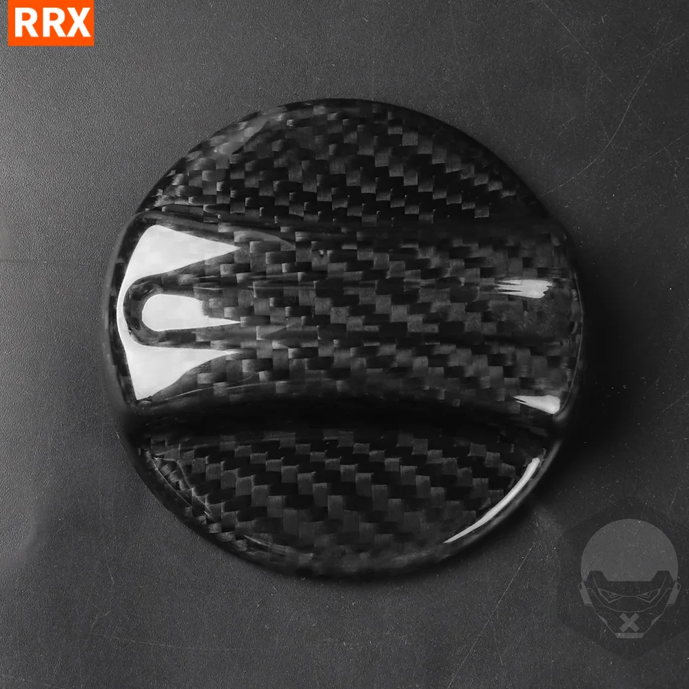 

For BMW All Series General MP Fuel Tank Knob Cover 1 Piece Dry Carbon Fiber Car Decoration Accessories E60 E46 E64 F12 E06 G30